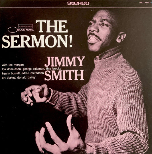 Jimmy Smith : The Sermon! (LP, Album, RE, RM, DMM)