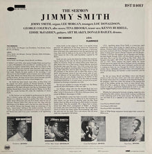 Jimmy Smith : The Sermon! (LP, Album, RE, RM, DMM)