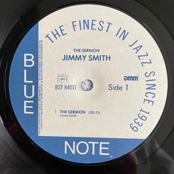 Jimmy Smith : The Sermon! (LP, Album, RE, RM, DMM)