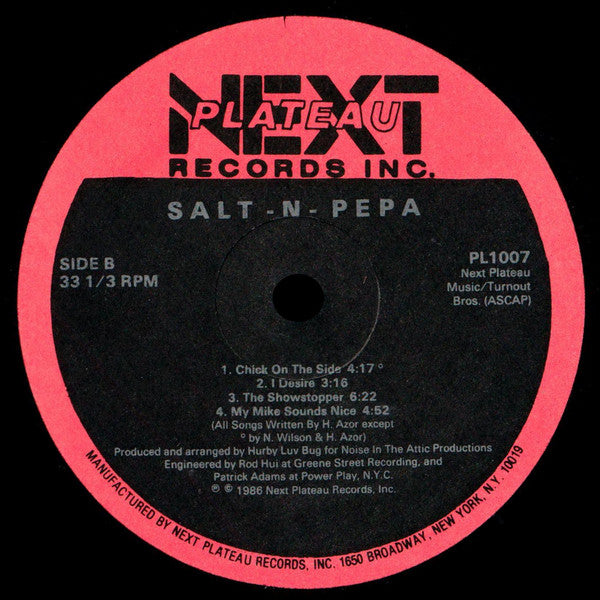 Salt 'N Pepa* : Hot Cool Vicious (LP, Album)