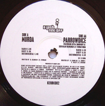 Klashnekoff : Murda In Parrowdice (12")