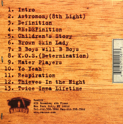 Black Star : Mos Def & Talib Kweli Are Black Star (LP, Album)