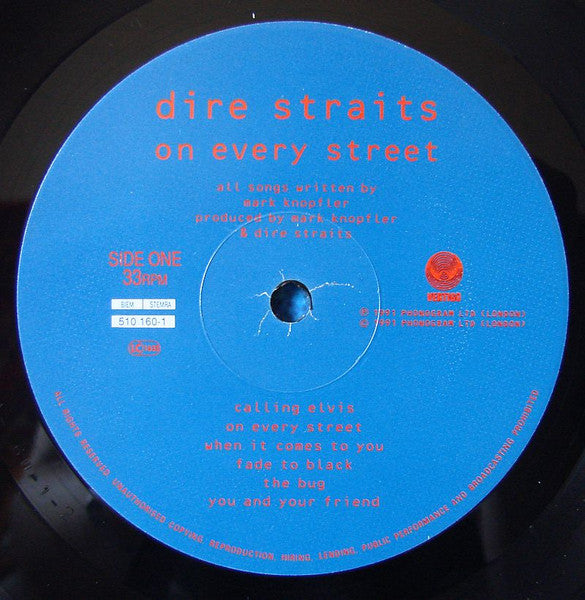 Dire Straits : On Every Street (LP, Album)