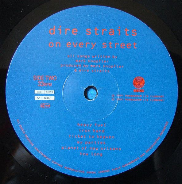 Dire Straits : On Every Street (LP, Album)