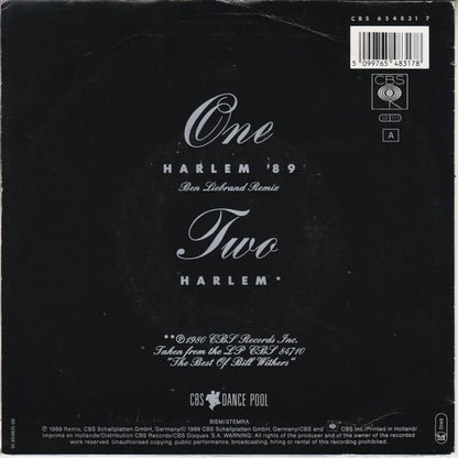Bill Withers : Harlem '89 (7", Single)