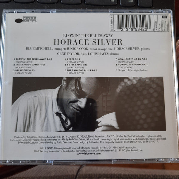 The Horace Silver Quintet & The Horace Silver Trio : Blowin' The Blues Away (CD, Album, RE, RM)