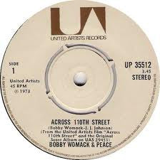 Bobby Womack & Peace (4) : Across 110th Street / Hang On In There (7", Single)