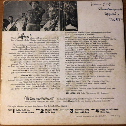 Duke Ellington And His Orchestra : Ellington '55, Part 4 (7", Single)