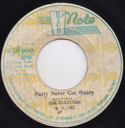 Culture : Natty Never Get Weary (7")