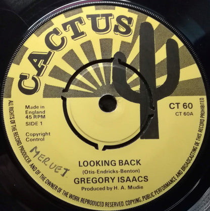 Gregory Isaacs : Looking Back (7", Single)