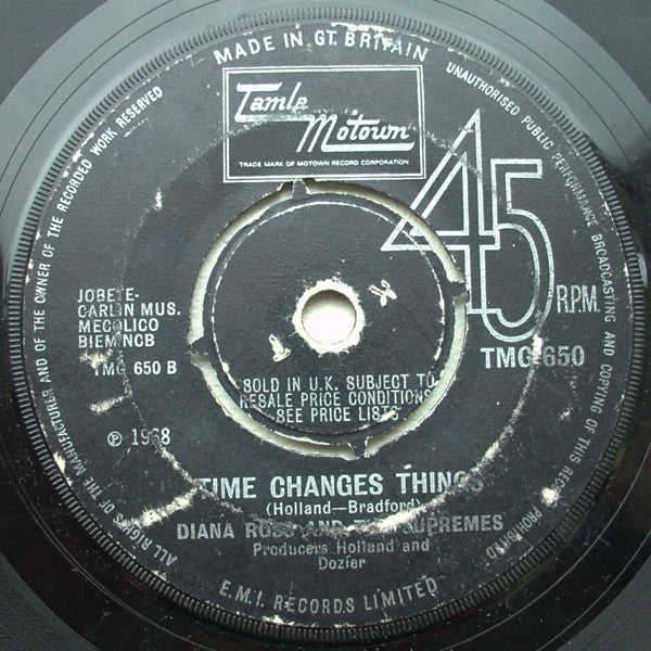 The Supremes : Forever Came Today (7", 4-P)