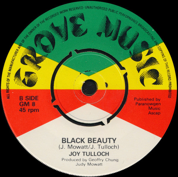 Judy Mowatt / Joy Tulloch : Black Woman / Black Beauty (7", Pus)