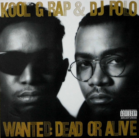 Kool G Rap & DJ Polo* : Wanted: Dead Or Alive (LP, Album, RE)