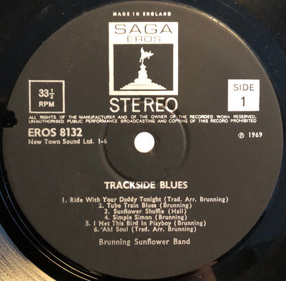 Brunning Sunflower Blues Band : Trackside Blues (LP, Album)