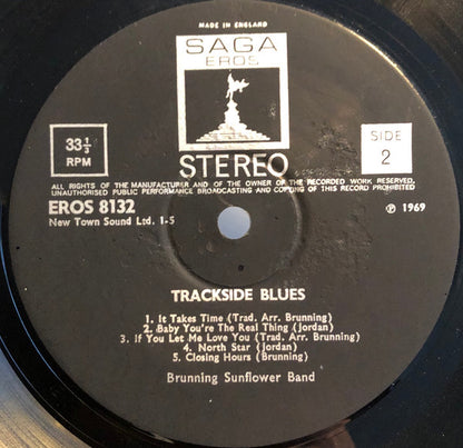 Brunning Sunflower Blues Band : Trackside Blues (LP, Album)
