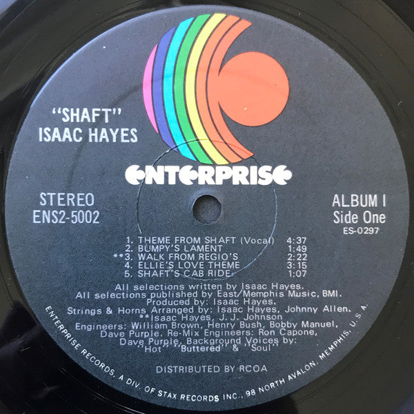 Isaac Hayes : Shaft (2xLP, Album, Club, RP)