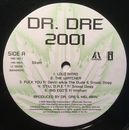 Dr. Dre : 2001 (2xLP, Album)
