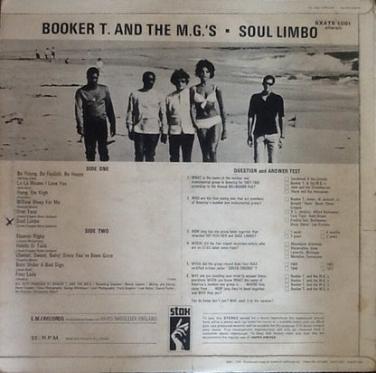 Booker T & The MG's : Soul Limbo (LP, Album, RP)
