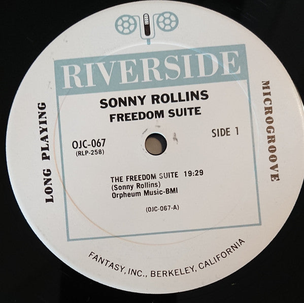 Sonny Rollins : Freedom Suite (LP, Album, RE)