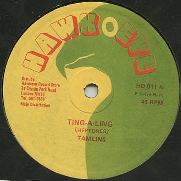 The Tamlins : Ting-A-Ling (12")