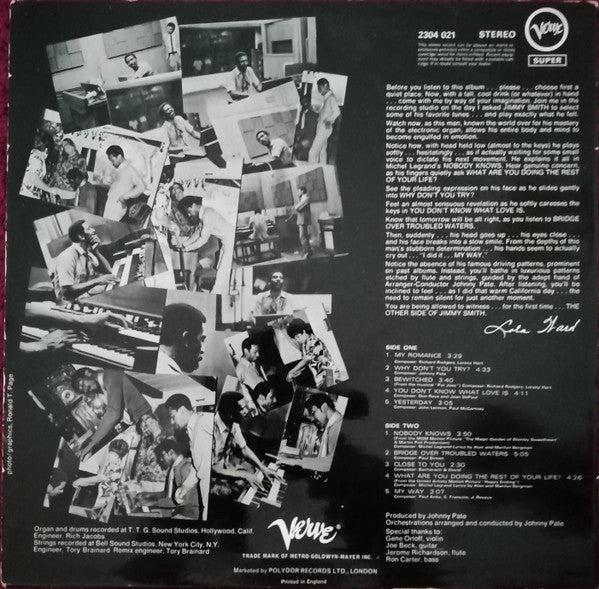 Jimmy Smith : The Other Side Of Jimmy Smith (LP, Album)