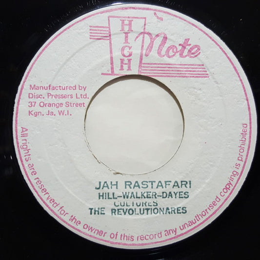 Culture, The Revolutionaries : Jah Rastafari / Jah Version (7")