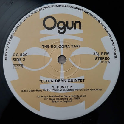 Elton Dean Quintet : The Bologna Tape (LP)