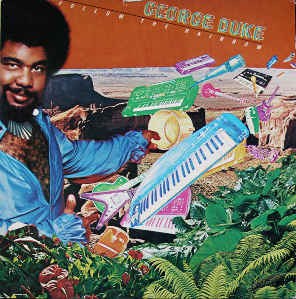 George Duke : Follow The Rainbow (LP, Album, Promo, San)