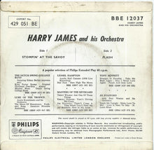 Harry James And His Orchestra : Stompin' At The Savoy / Flash (7", EP)