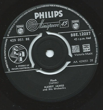 Harry James And His Orchestra : Stompin' At The Savoy / Flash (7", EP)