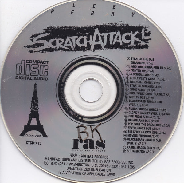 Lee Perry : Scratch Attack! (CD, Comp)
