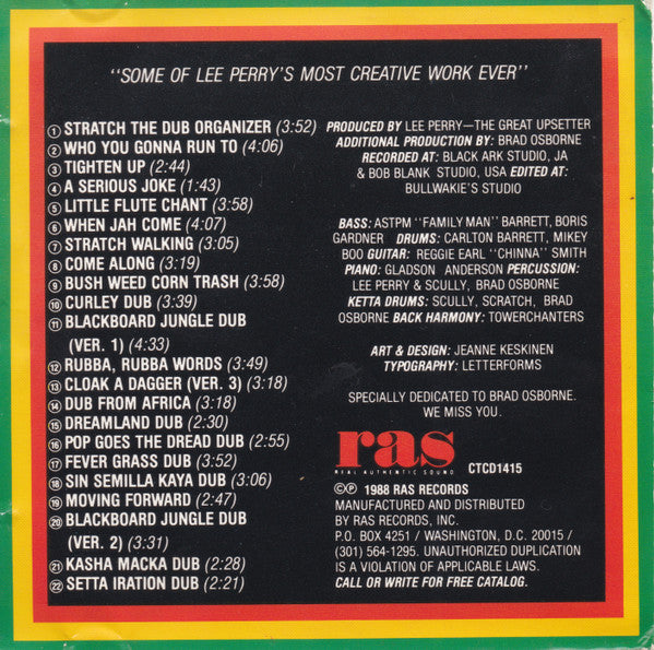 Lee Perry : Scratch Attack! (CD, Comp)