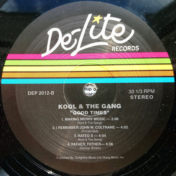 Kool And The Gang* : Good Times (LP, Album, RE)