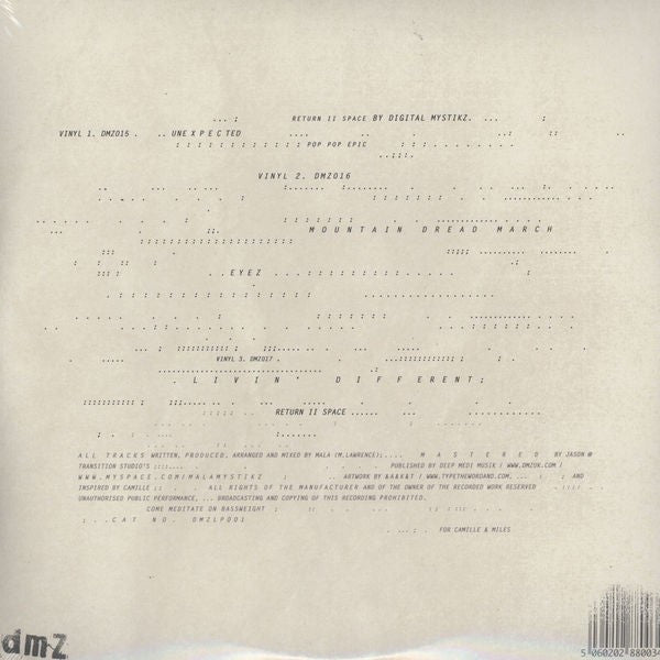 Digital Mystikz : Return II Space (3x12", Album)