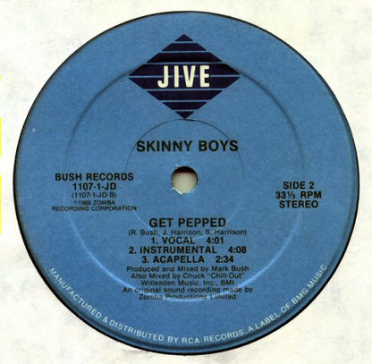 Skinny Boys : I Wanna Be Like / Get Pepped (12")