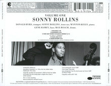Sonny Rollins : Sonny Rollins Volume One (CD, Album, Mono, Copy Prot., RE, RM)