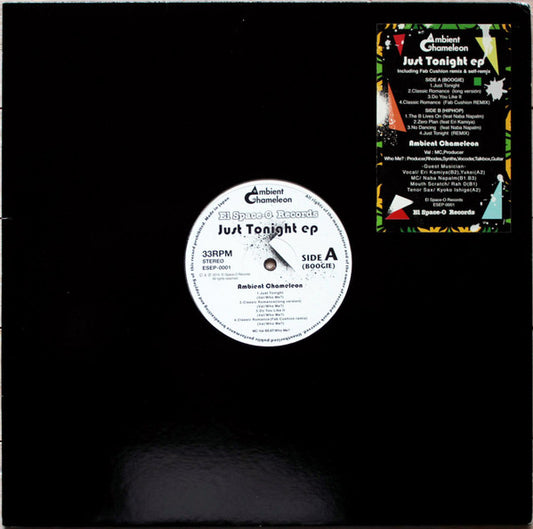 Ambient Chameleon : Just Tonight EP (12")