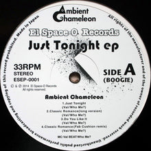 Ambient Chameleon : Just Tonight EP (12")