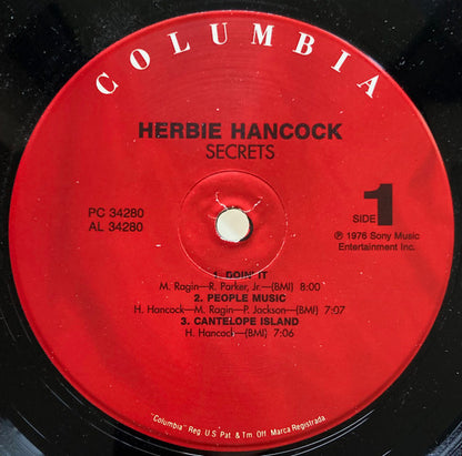 Herbie Hancock : Secrets (LP, Album, RE)