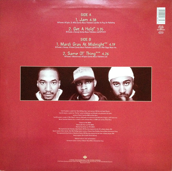 A Tribe Called Quest : The Jam EP (12", EP)