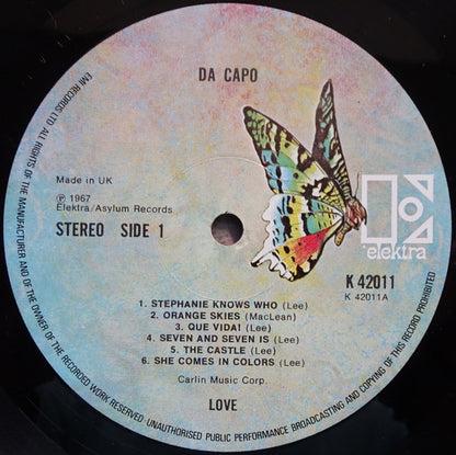 Love : Da Capo (LP, Album, RE)