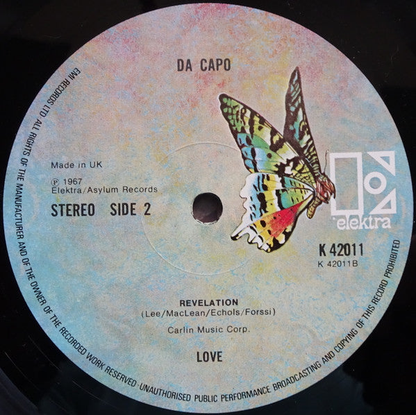 Love : Da Capo (LP, Album, RE)