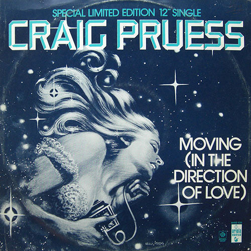 Craig Pruess : Moving (In The Direction Of Love) (12", Single, Ltd)