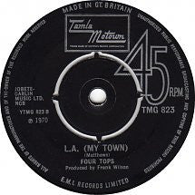 Four Tops : Walk With Me, Talk With Me, Darling (7", Single)