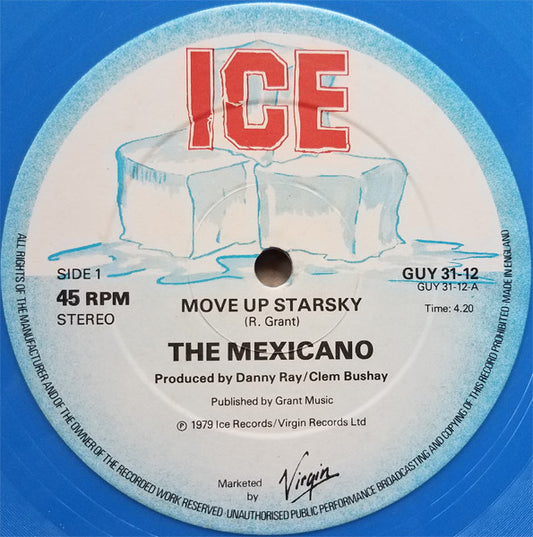 The Mexicano : Move Up Starsky (12", Single, Blu)