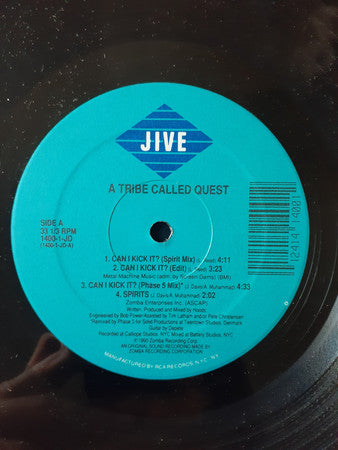 A Tribe Called Quest : Can I Kick It? (12", Single)