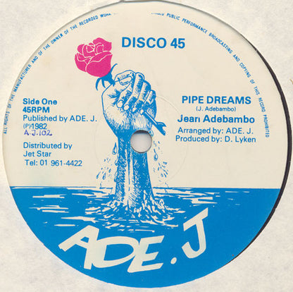 Jean Adebambo : Pipe Dreams (12")