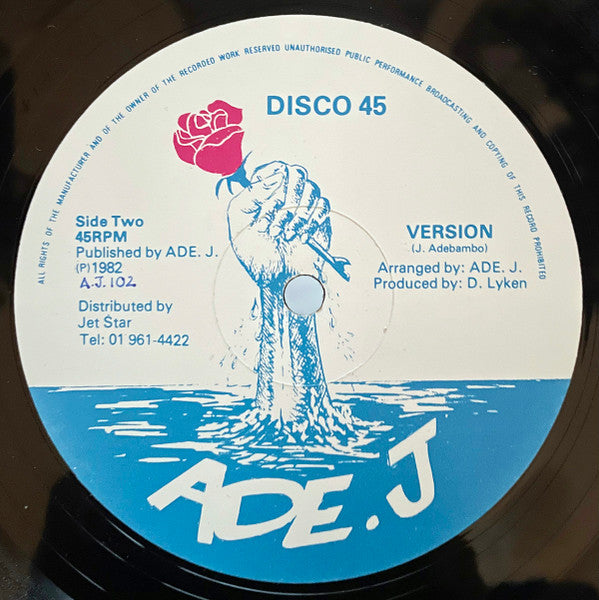 Jean Adebambo : Pipe Dreams (12")