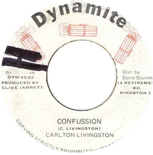 Carlton Livingston : Confussion (7")
