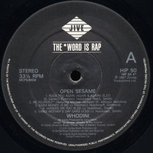 Whodini : Open Sesame (LP, Album)